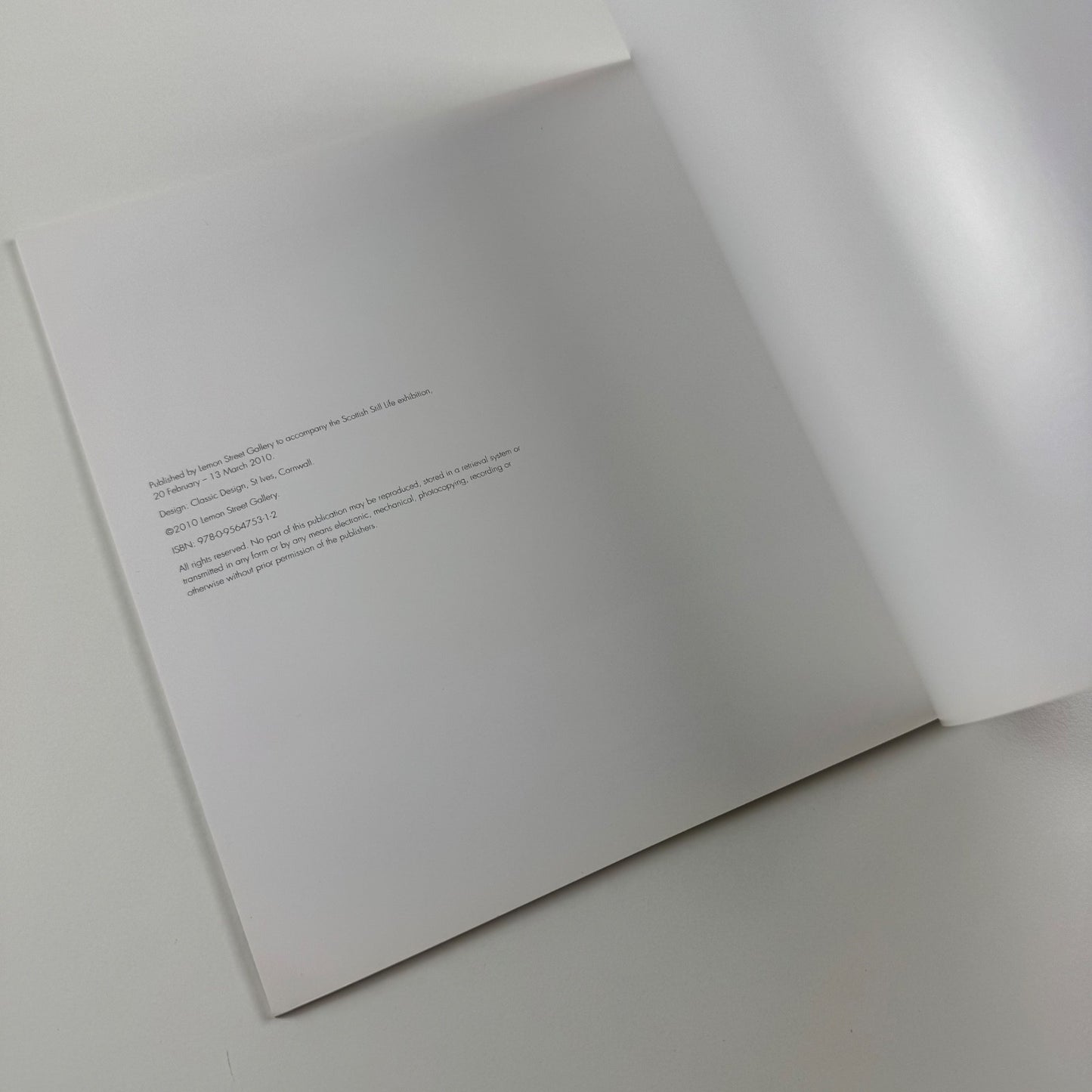 Scottish Modern Still Life | Lemon Street Gallery, 2010