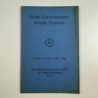 Some Contemporary British Painters | Wildenstein & Co, London 1948