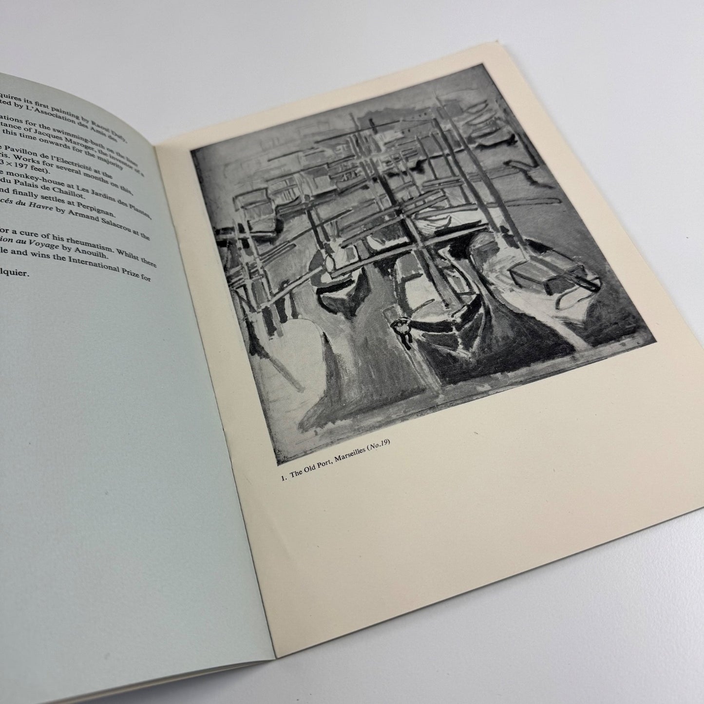 Raoul Dufy. An exhibition of paintings and drawings Arts Council Tate 1954