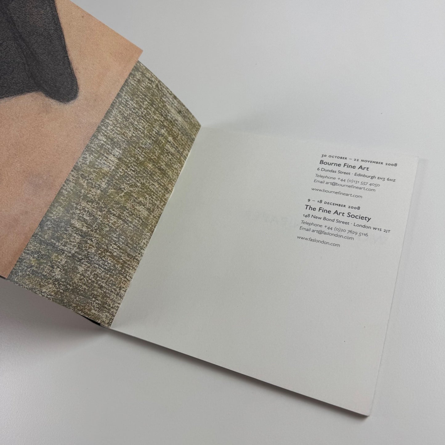Works on Paper. Runciman to Blackadder Bourne Fine Art | Fine Art Society 2008