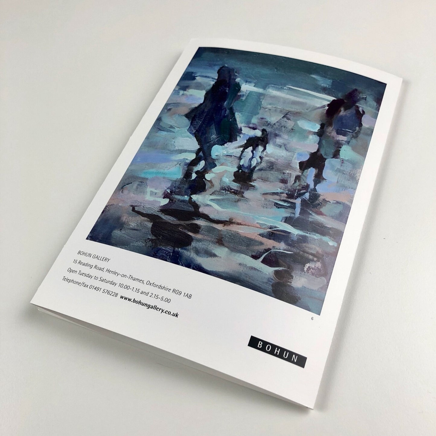 Private view invite – Crawfurd Adamson, Colin Bishop | Bohun Gallery 2011