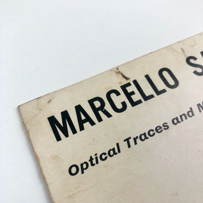 Marcello Salvadori. Optical Traces and Mobile Objects | Signals London, 1965 exhibition card