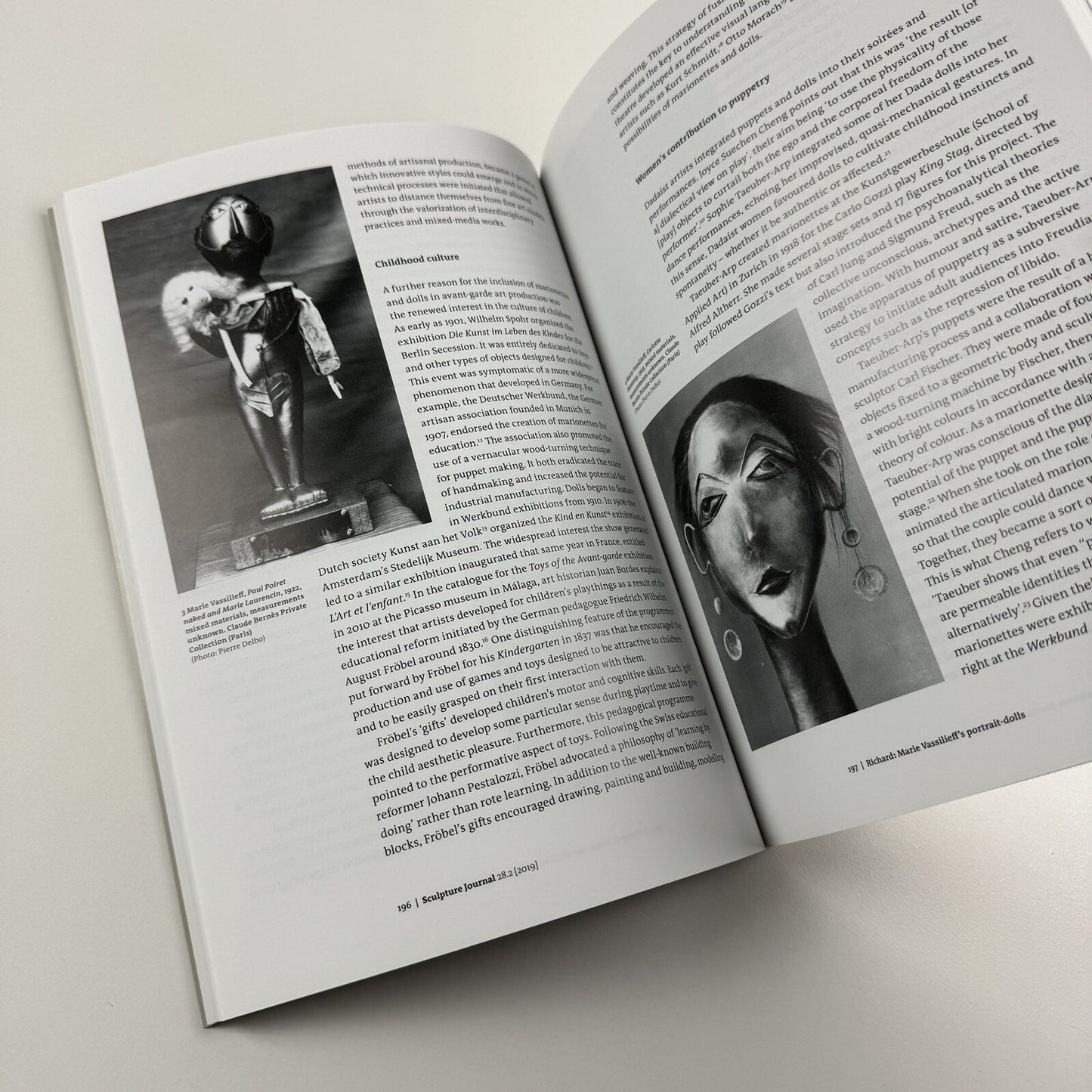Sculpture Journal | Vol 28.2, 2019 | Liverpool University Press and The Public Monuments and Sculpture Association | Special issue: Sculpture, toys and play in the twentieth century