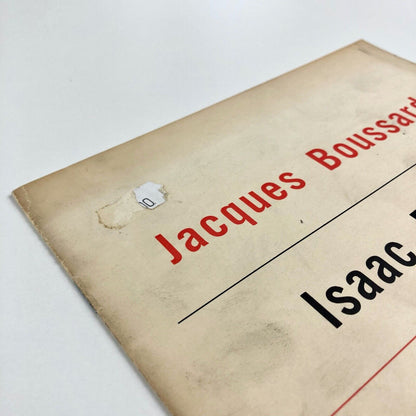 Jacques Boussard / Isaac Païlès / Bill Barker | Marlborough catalogue, 1956