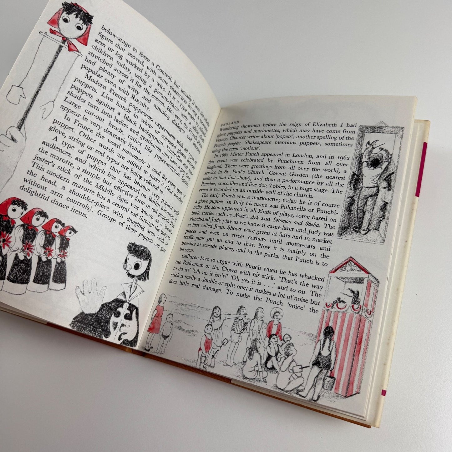 Let’s Look at Puppets by A.R. Philpott | Frederick Muller, 1966 illustrated by Norma Burgin