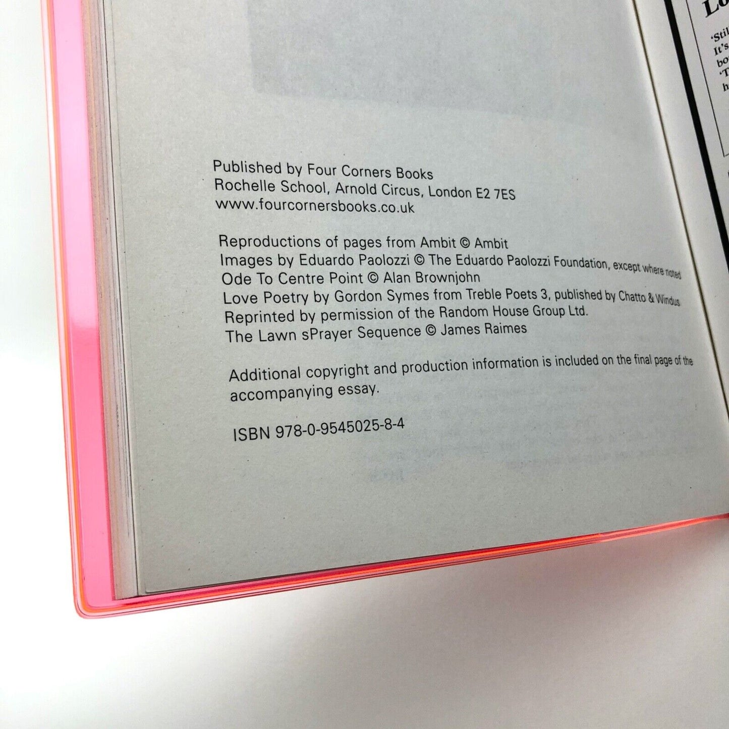 The Jet Age Compendium Paolozzi at Ambit | Four Corners Books, 2010