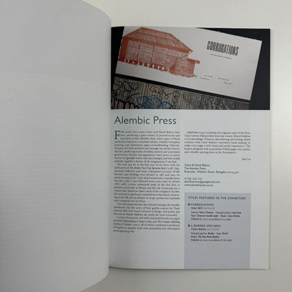 The Private Press Today from modern-day Britain | Gordon Russell Design Museum booklet, 2016