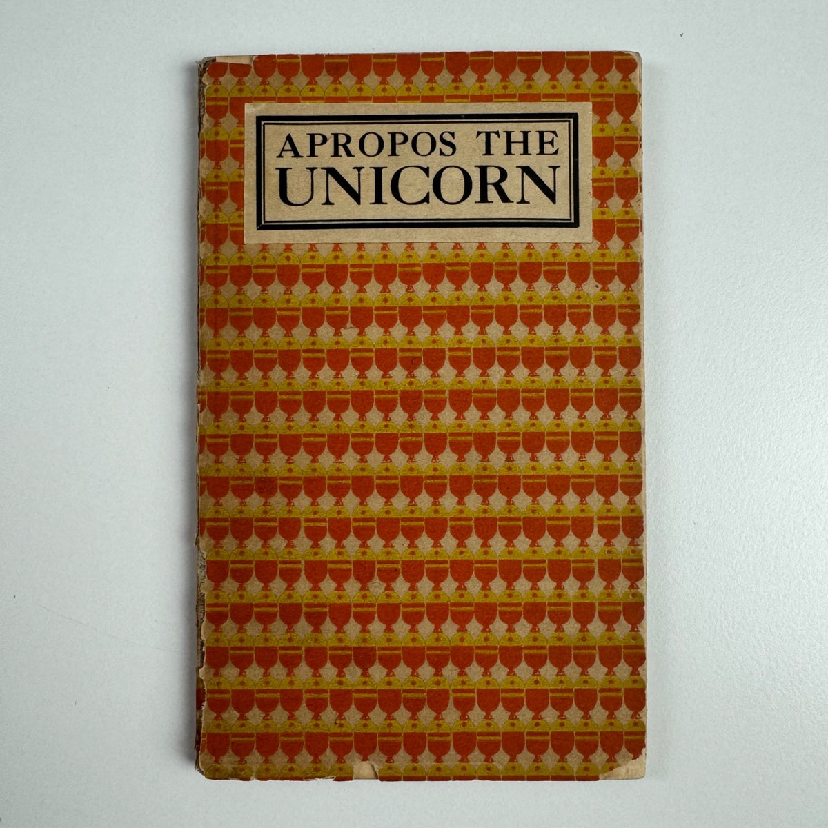 Apropos the Unicorn by Joseph Thorp | The Curwen Press c.1915