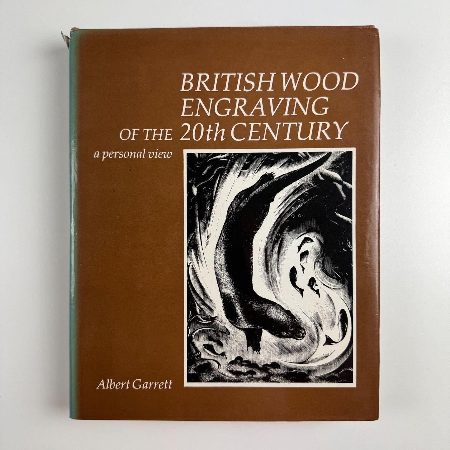 British Wood Engraving of the 20th century Albert Garrett | Scolar Press, 1980 bookplate for Simon Brett