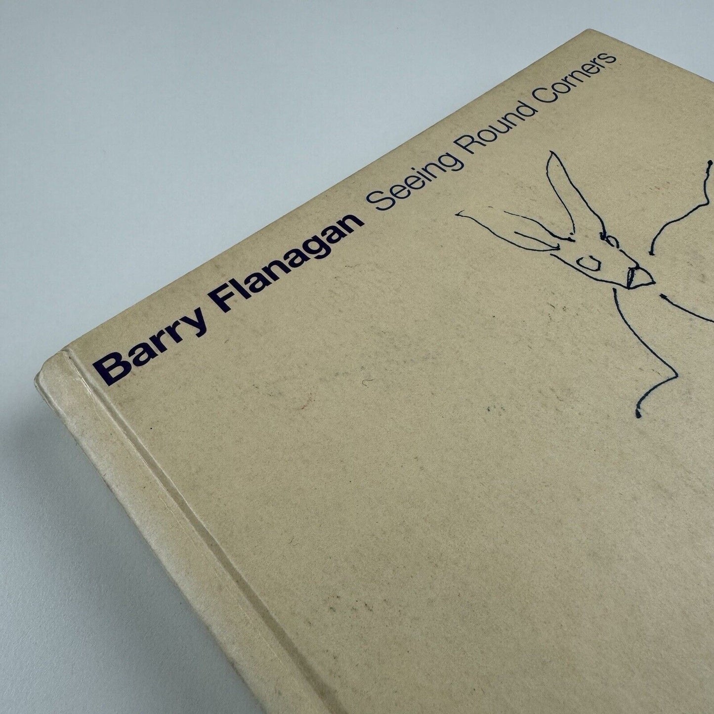 Barry Flanagan. Seeing Round Corners | Waddington Galleries | 2001 catalogue and Private View invitation