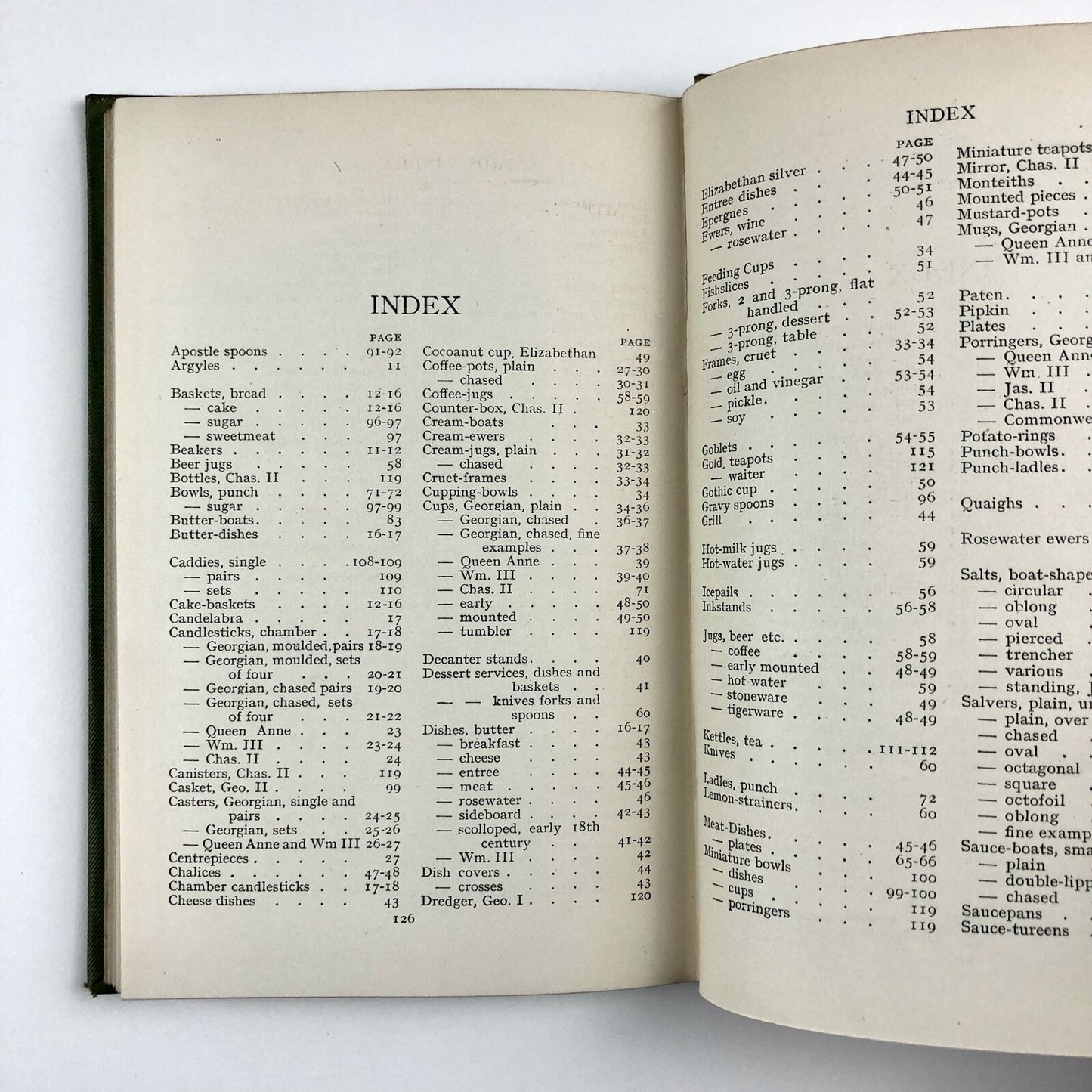 ABC Auction Sales Record of Old English Silver: Christies, 1920 | Alfred Abbey