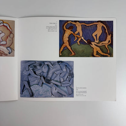 Folding card Larry Rivers La Danse | Marlborough New York April 1995