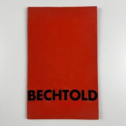 Erwin Bechtold. Gemälde und Graphik 1962-1964 | Kölnischer Kunstverein