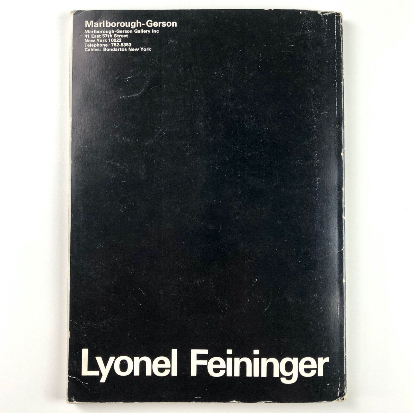 Lyonel Feininger | Marlborough-Gerson Gallery exhibition catalogue, 1969
