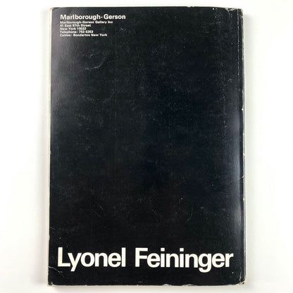 Lyonel Feininger | Marlborough-Gerson Gallery exhibition catalogue, 1969