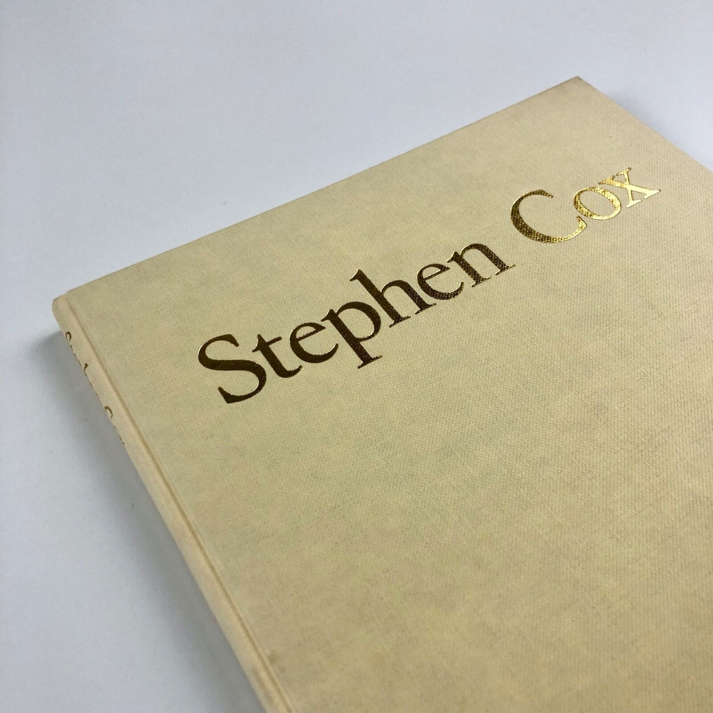 Stephen Cox: Traces, Works From South India | Artsite Bath catalogue, 1988 | Signed, limited edition copy