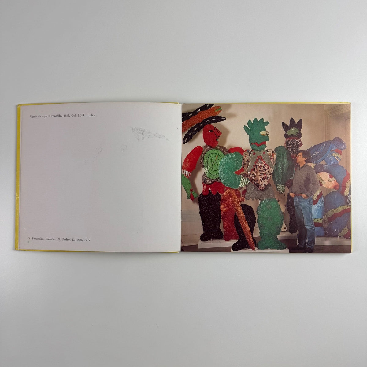 José de Guimarães. Esculturas e Pinturas | Marie & Volker Huber, 1985