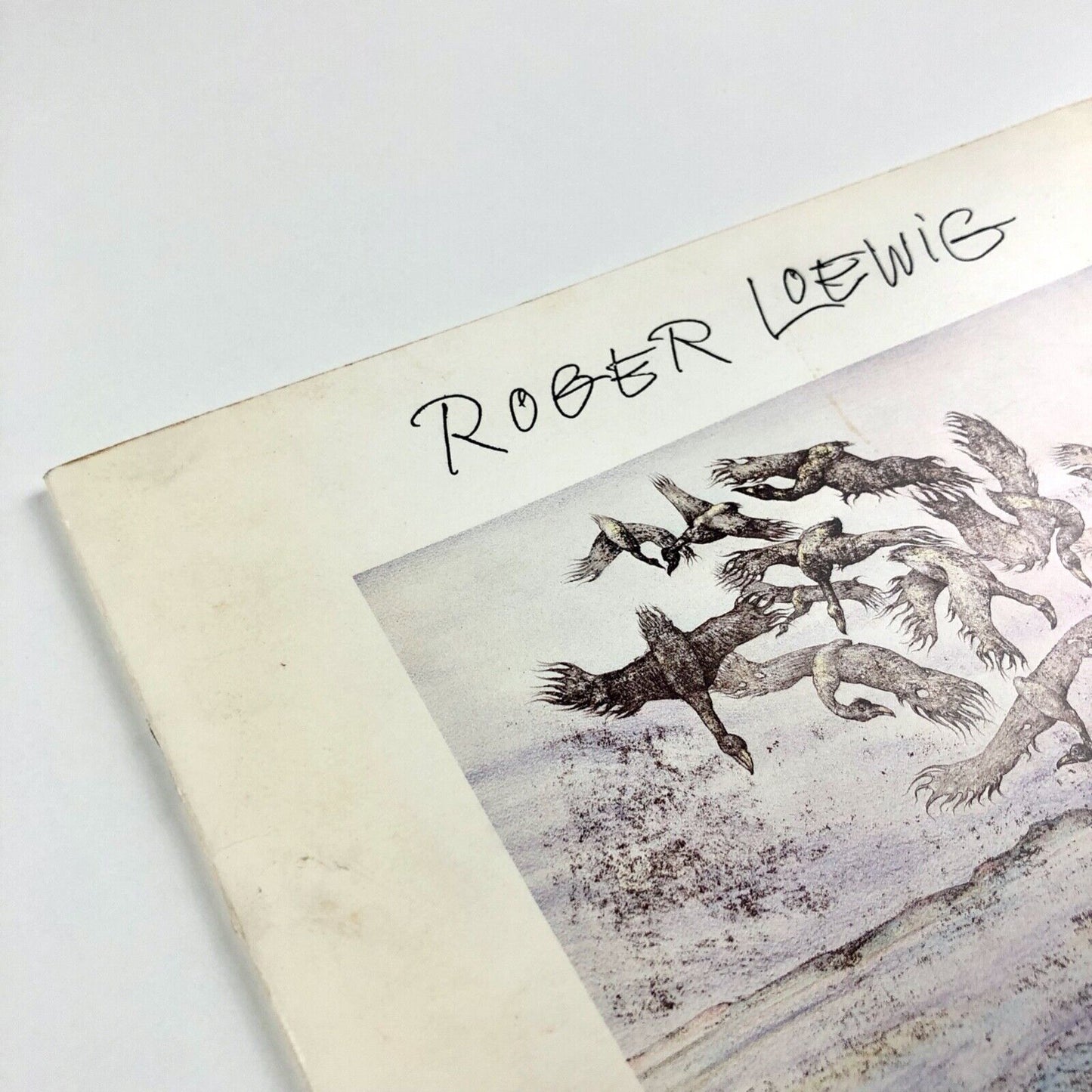 Roger Loweig paintings drawings etchings lithographs Trent Polytechnic 1985