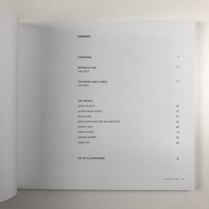 The Moon and a Smile | Glynn Vivian Art Gallery exhibition catalogue, 2017