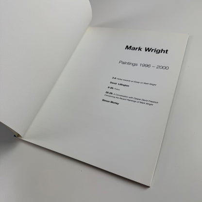 Mark Wright. Paintings 1996-2000 | Rhodes & Mann, 2000