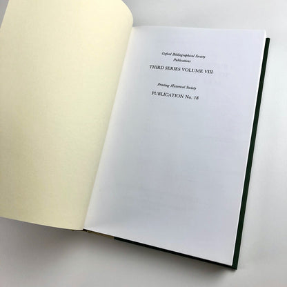 The 15th Century Printing Practices of Johann Zainer | Claire M Bolton | Oxford 2016