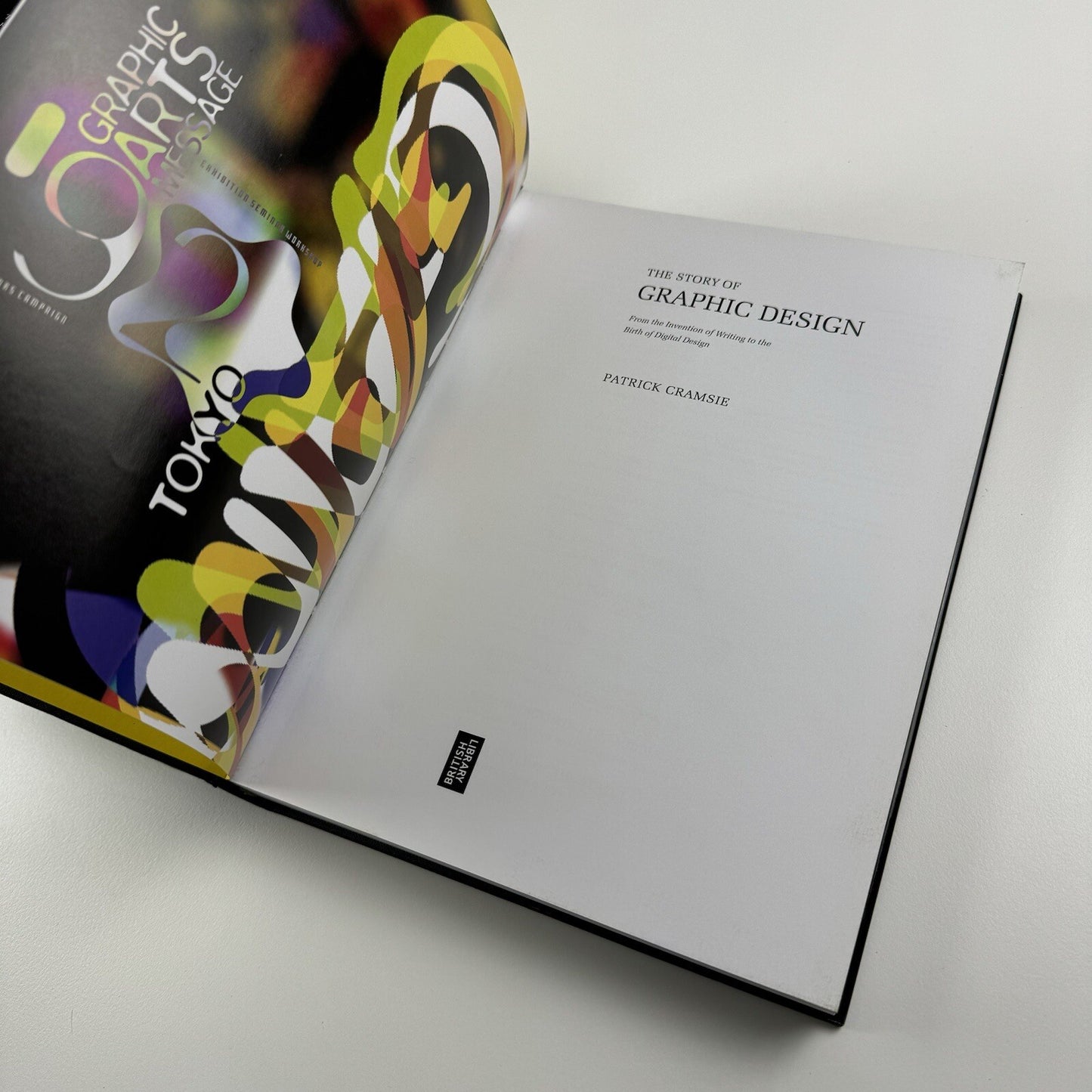 The Story of Graphic Design by Patrick Cramsie | British Library, 2010