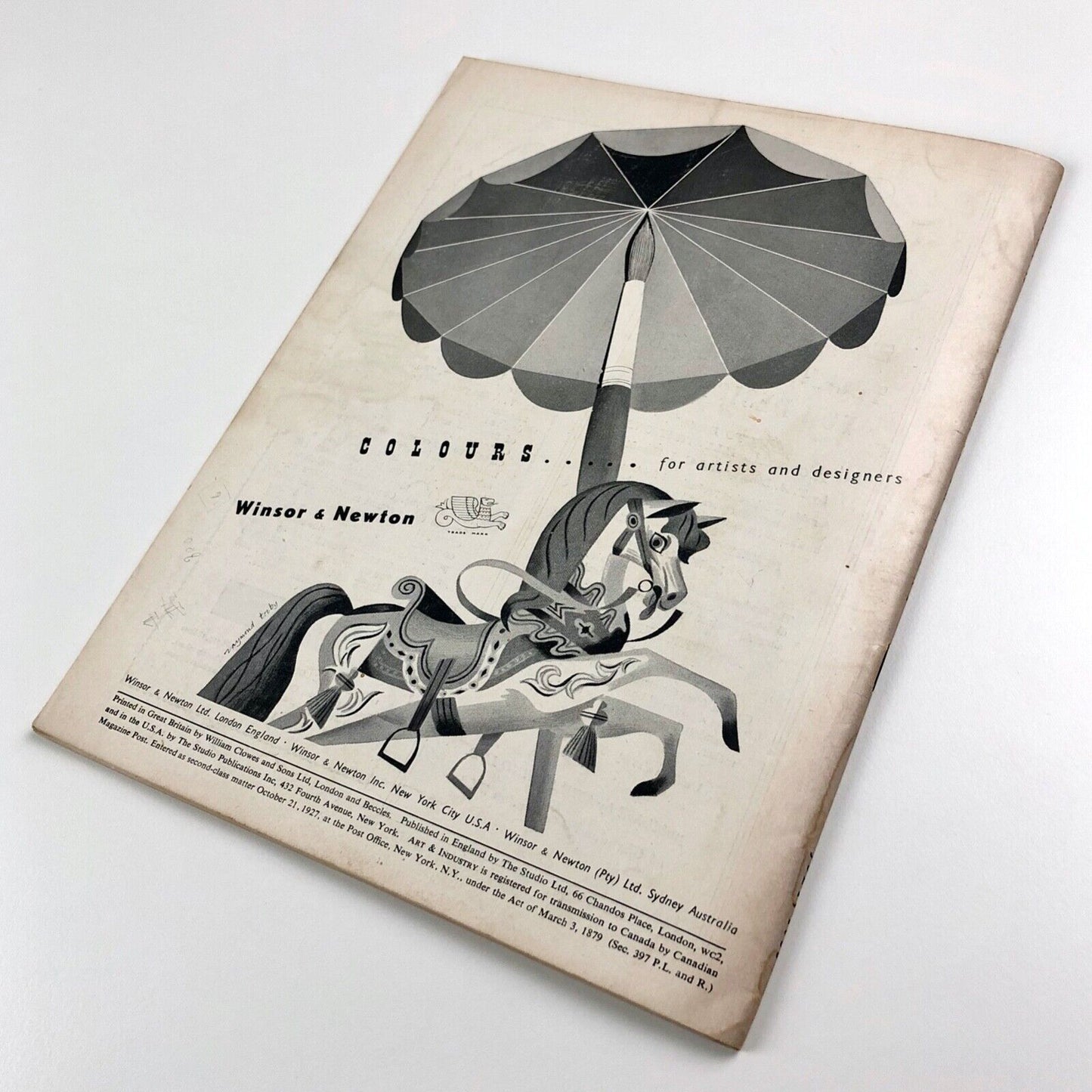 Art & Industry. Pioneer Journal of Industrial Design, July 1955, Volume 58. January to June 1955 | Eds. Frank A. Mercer and Rathbone Holme, The Studio, 1954