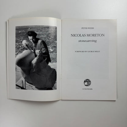 Nicolas Moreton. Stonecarving by Peter Webb | Goldmark Gallery, 1995