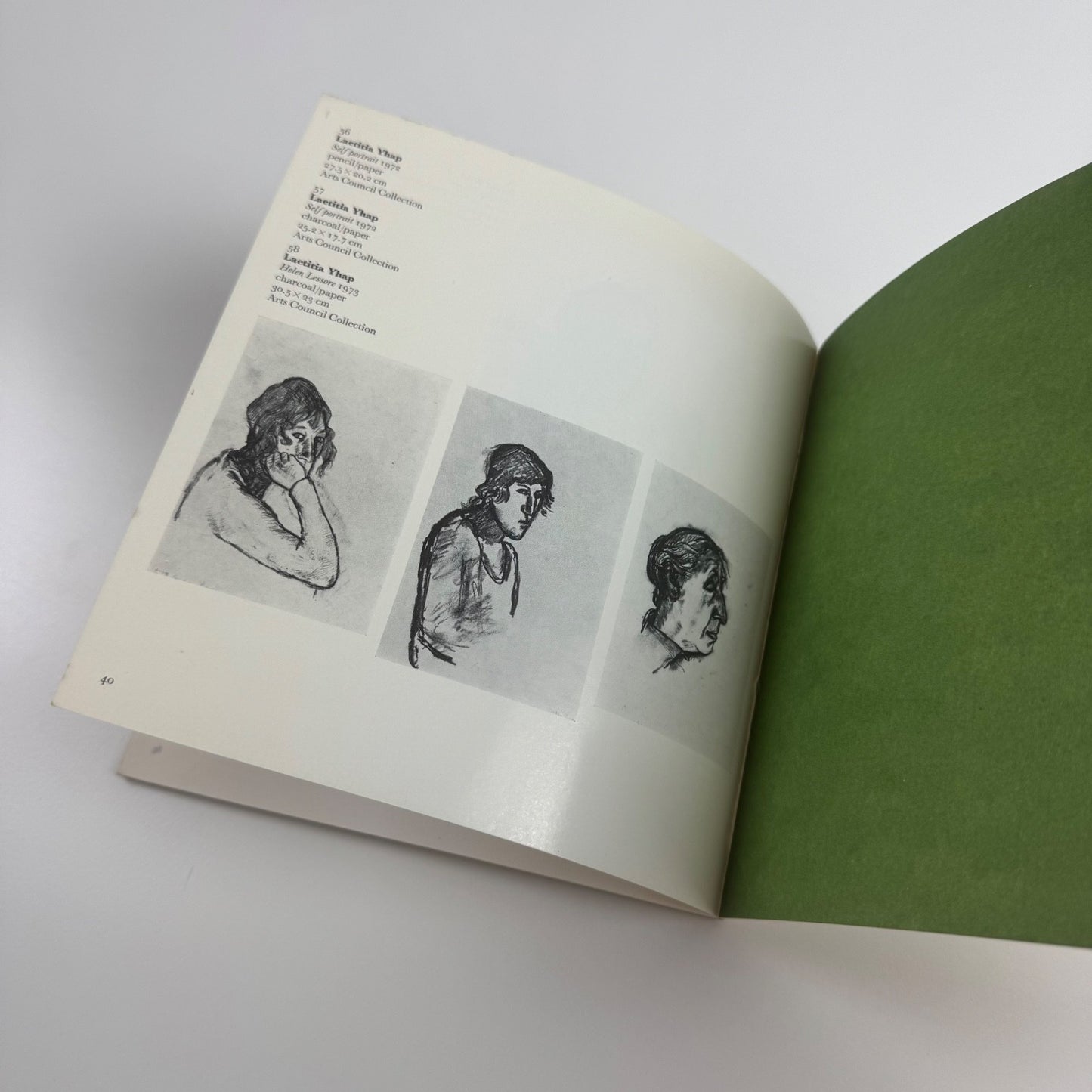 Drawings of People selected by Patrick George Arts Council 1975