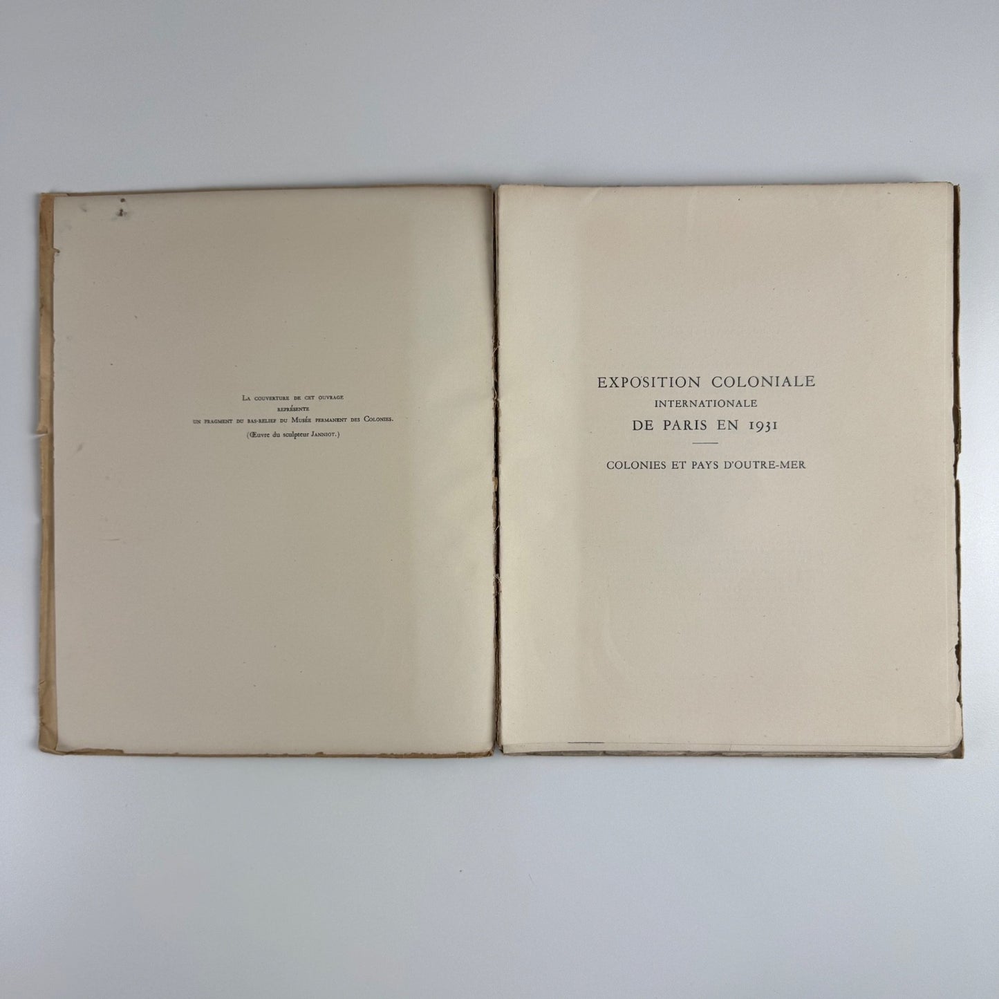 Exposition Coloniale Internationale Paris 1931. Colonies et pays d’Outre-Mer