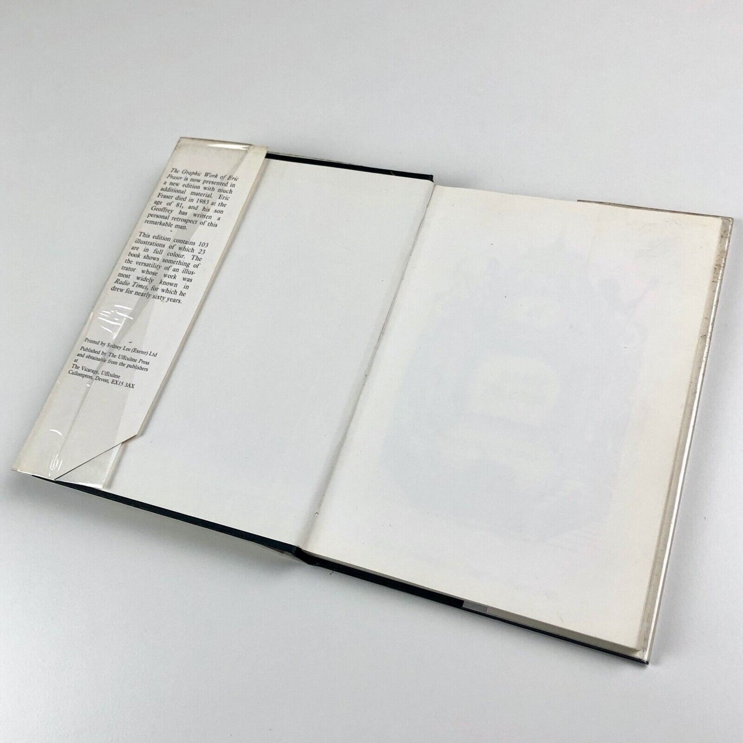 The Graphic Work of Eric Fraser by Alec Davis | Uffculme Press, 1985 second edition