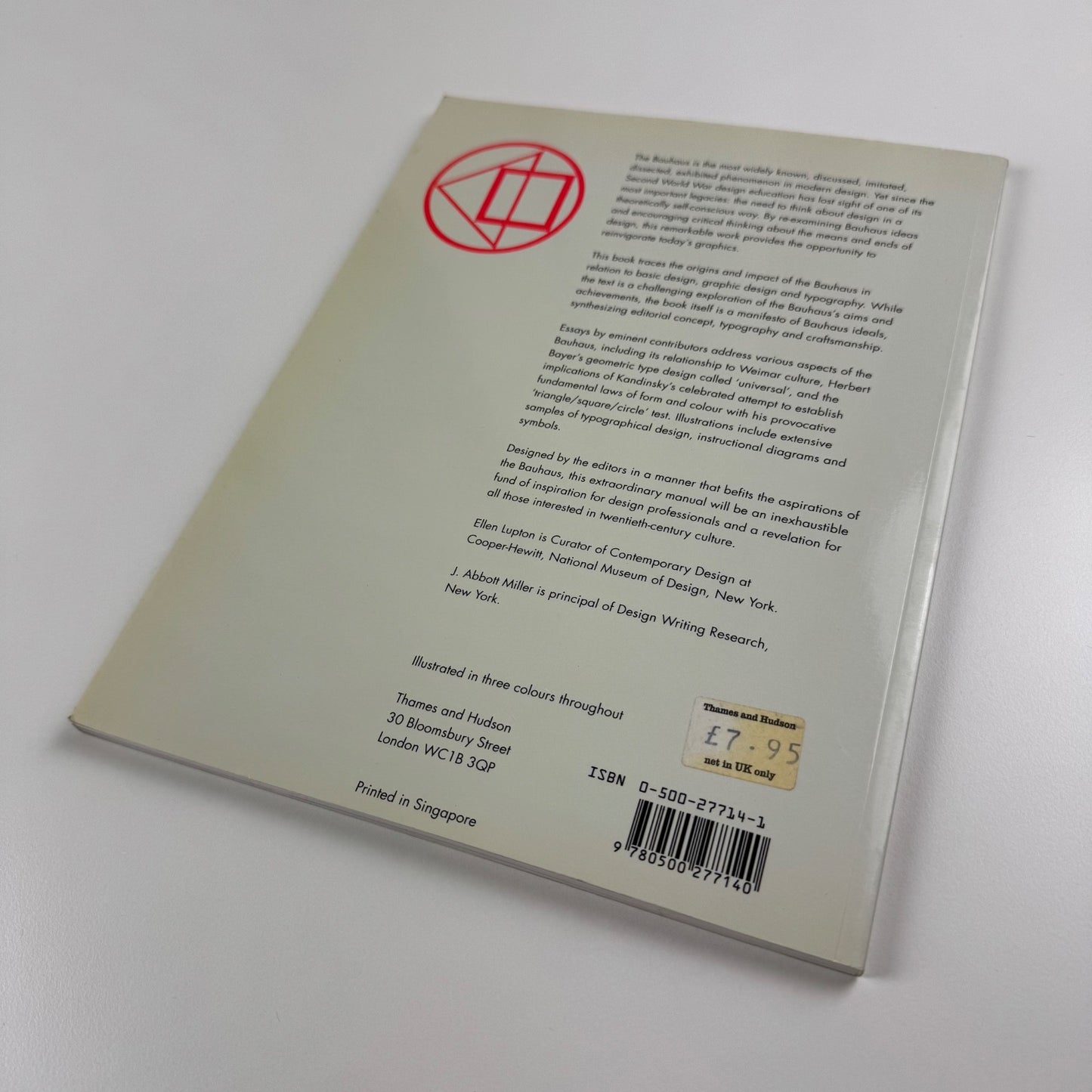 The abc's of the bauhaus and design theory Ellen Lupton & J. Abbot Miller, 1993