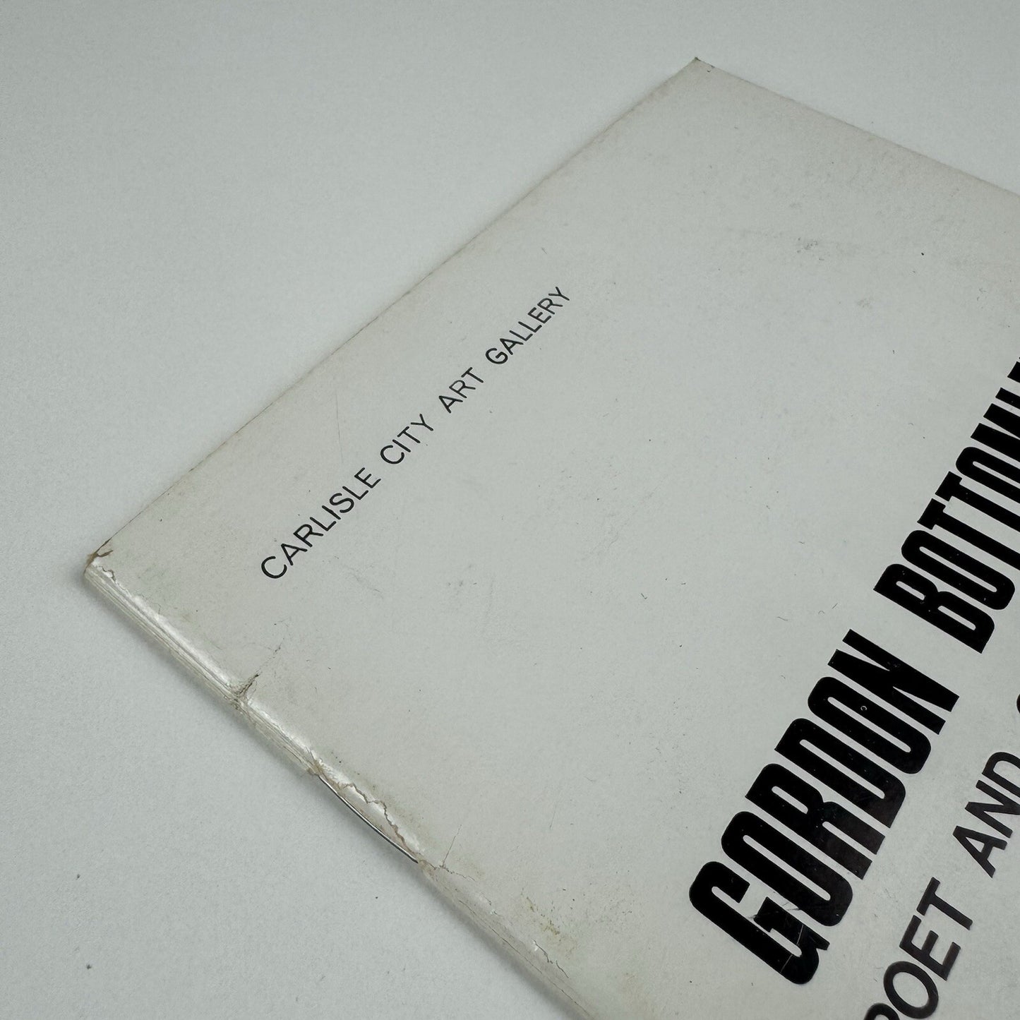 Gordon Bottomley – Poet and Collector | Carlisle City Art Gallery c.1970