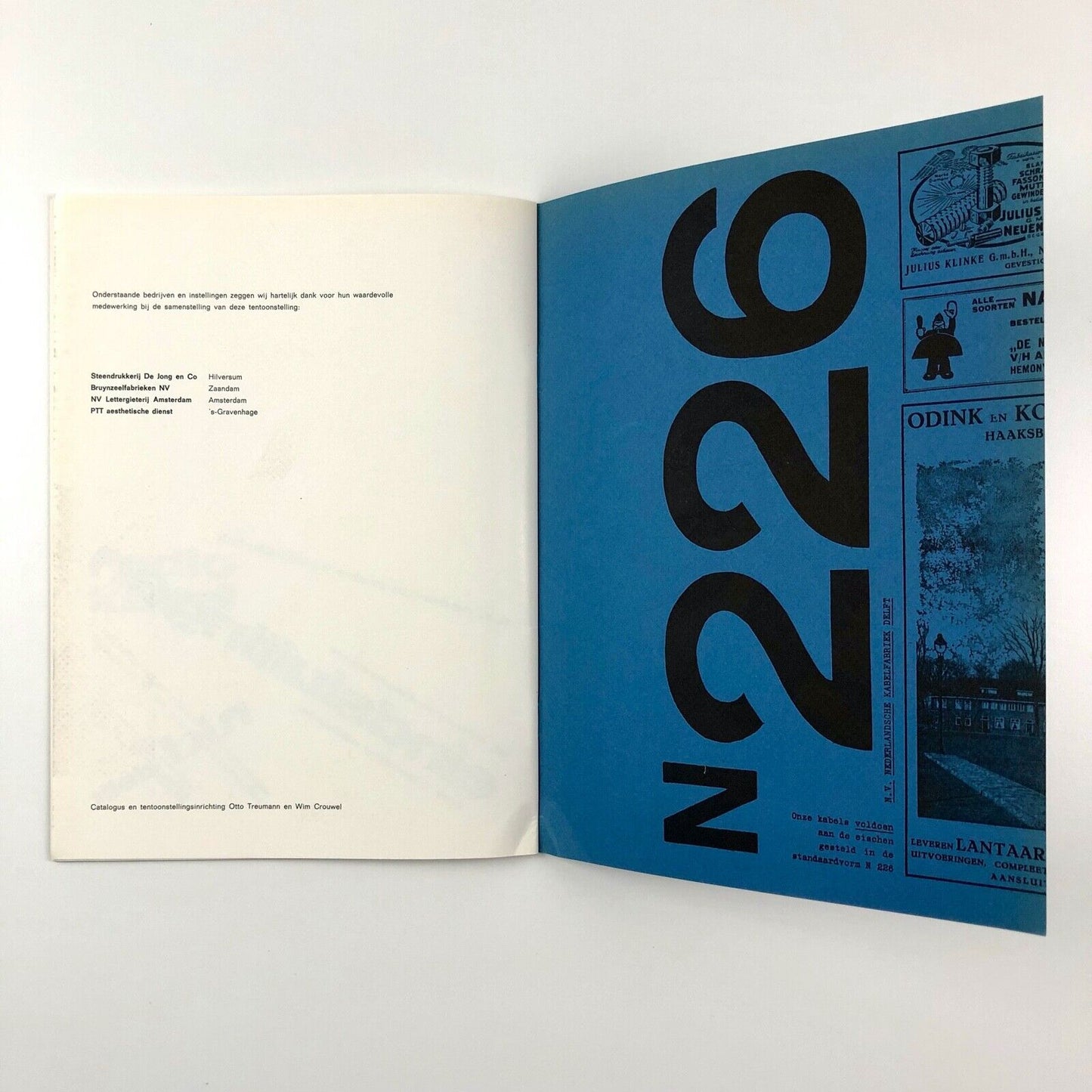 Piet Zwart – Typotekt | Stedelijk Museum, 1961 design Wim Crouwel Otto Treumann