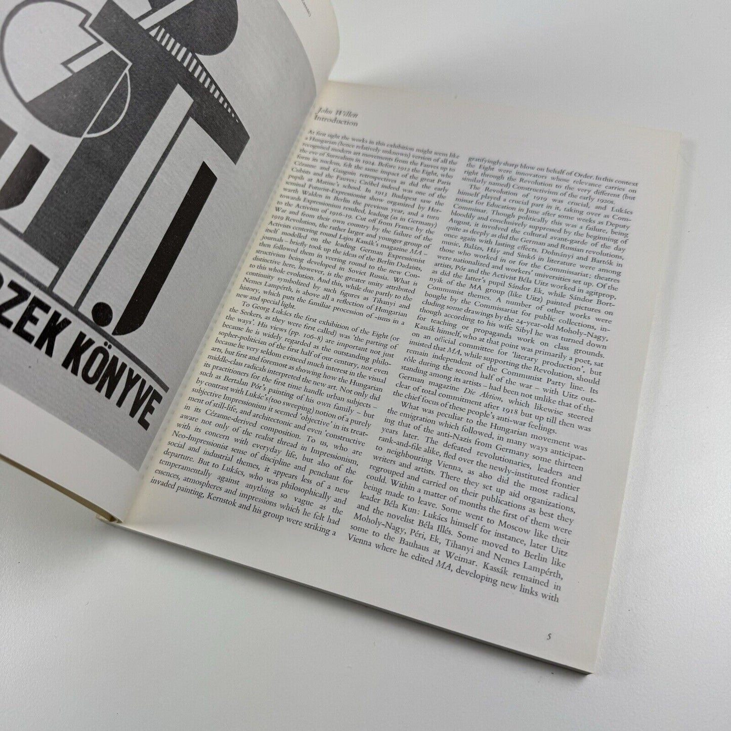 The Hungarian avant garde. The eight and the activists | Arts Council catalogue, 1980