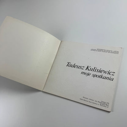 Tadeusz Kulisiewicz moje spotkania Ministerstwo Kultury Poland, 1979
