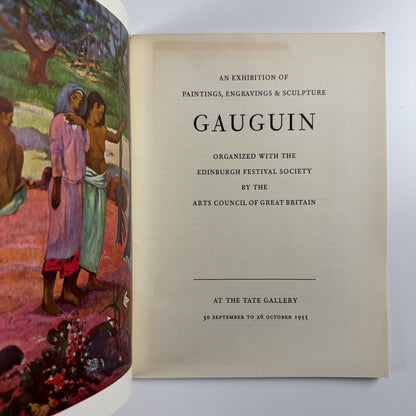 Paul Gauguin. Paintings sculpture and engravings | Arts Council 1955
