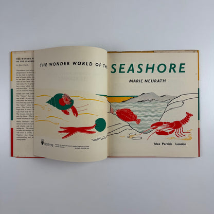 The Wonder World of the Seashore Marie Neurath, Max Parrish second edition Isotype Institute