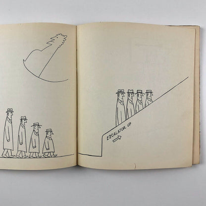 Saul Steinberg cartoonist/illustrator | Úvod napsal Miloš Macourek | Prague 1959