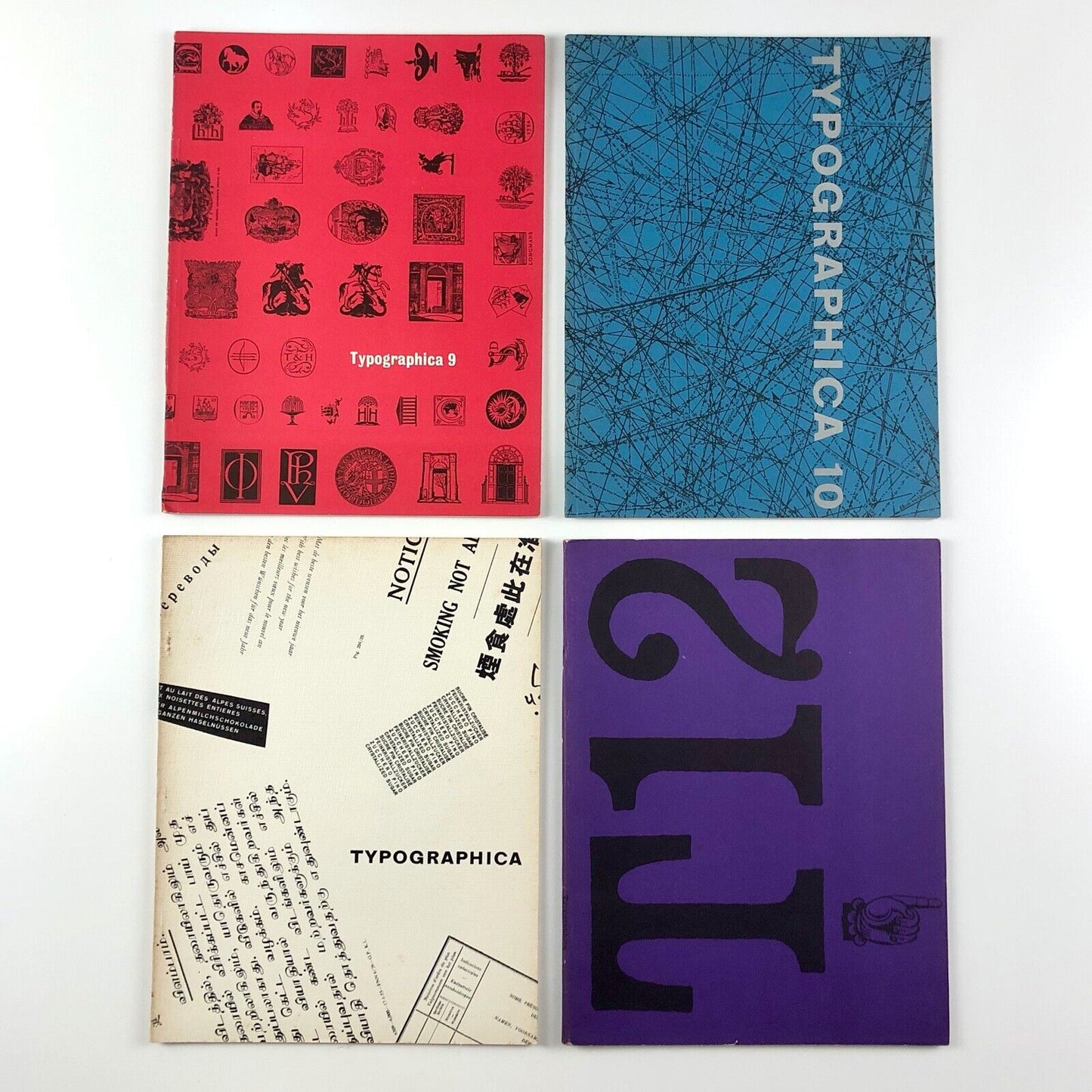 Typographica journal old series 1-16 edited by Herbert Spencer. Lund Humphries
