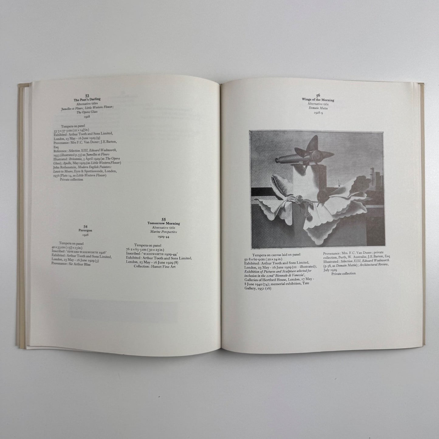 Edward Wadsworth Paintings Drawings and Prints | Colnaghi's London 1974