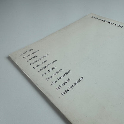 The Work of Eleven Environmental Artists | RCA Gallery, 1972