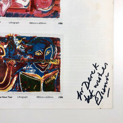 Eleanor Gates – Black Moods, Blue Demons | Bonington Art Gallery, Trent Polytechnic | 1989 catalogue