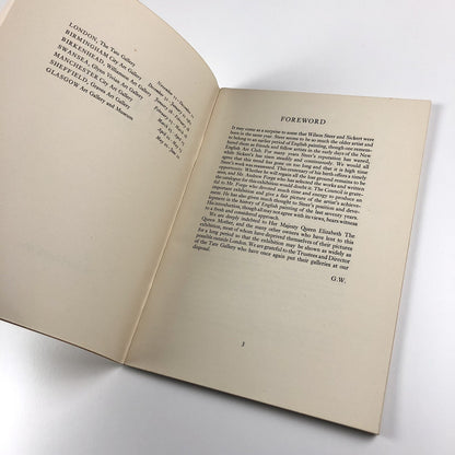 P. Wilson Steer 1860-1942 Arts Council exhibition catalogues, 1980