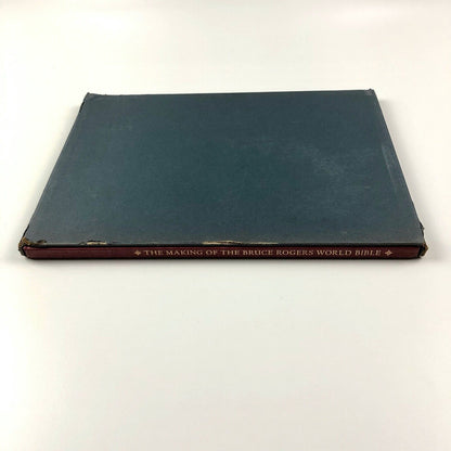 The Making of the Bruce Rogers World Bible, William Targ | World Publishing 1949