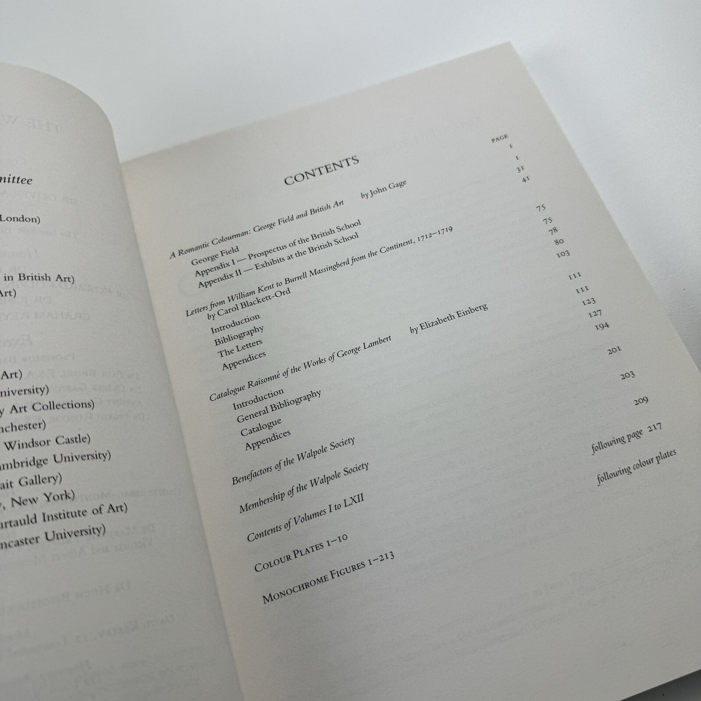 The Sixty-third volume of The Walpole Society 2001 LXIII