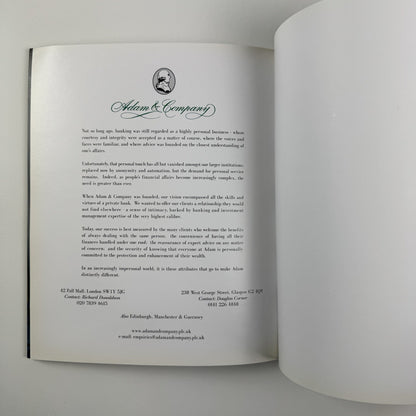 Michael Scott | Portland Gallery catalogue, with price list and private view invitation, 2001