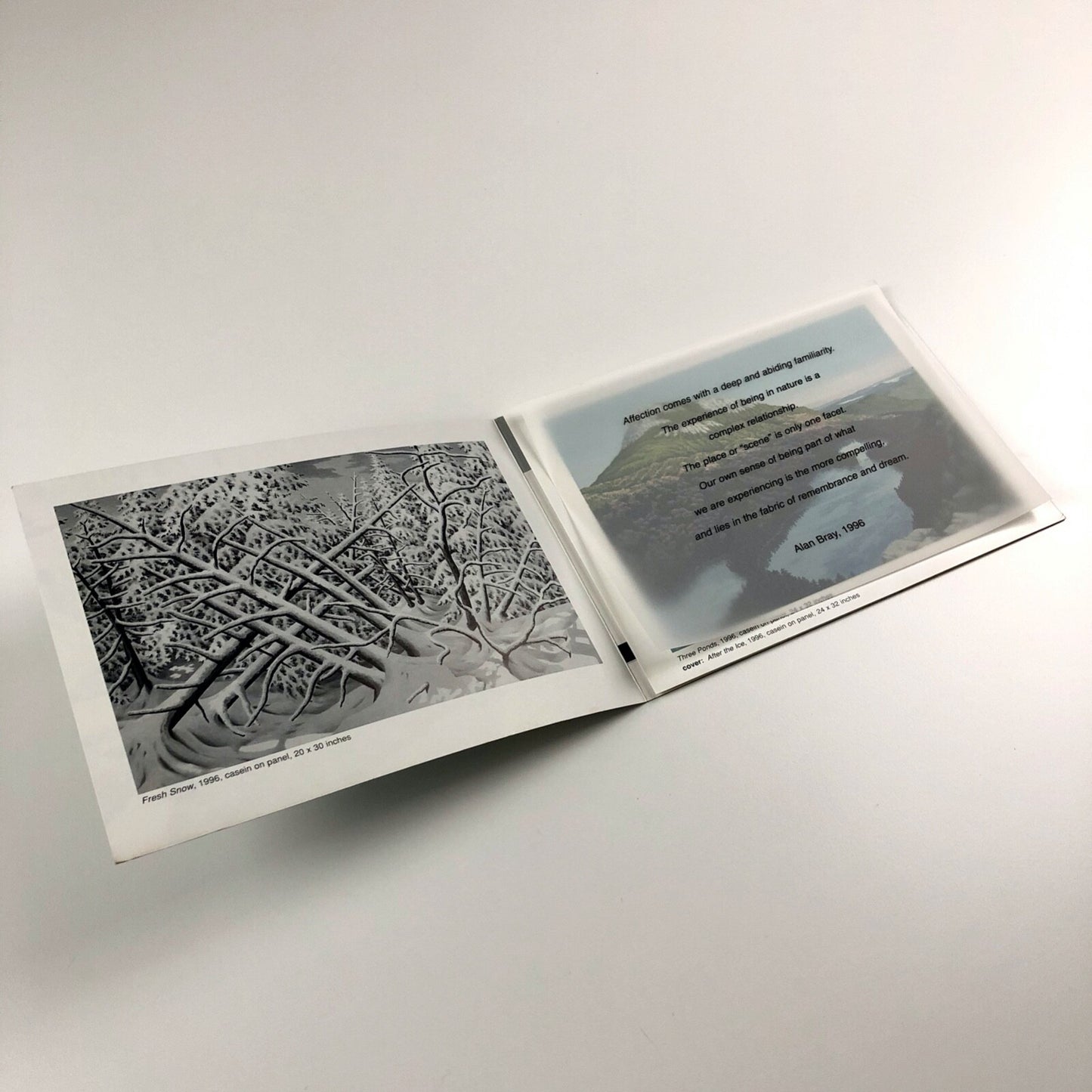 Alan Bray – Main Coast Artists | Schmidt Bingham Gallery 1996 | Folded card