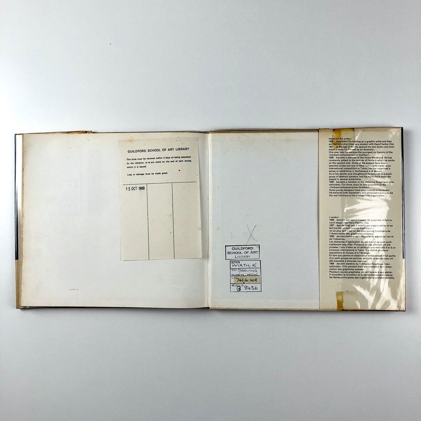 Drawing: when how by Kurt Wirth | Alec Tiranti Ltd, 1965