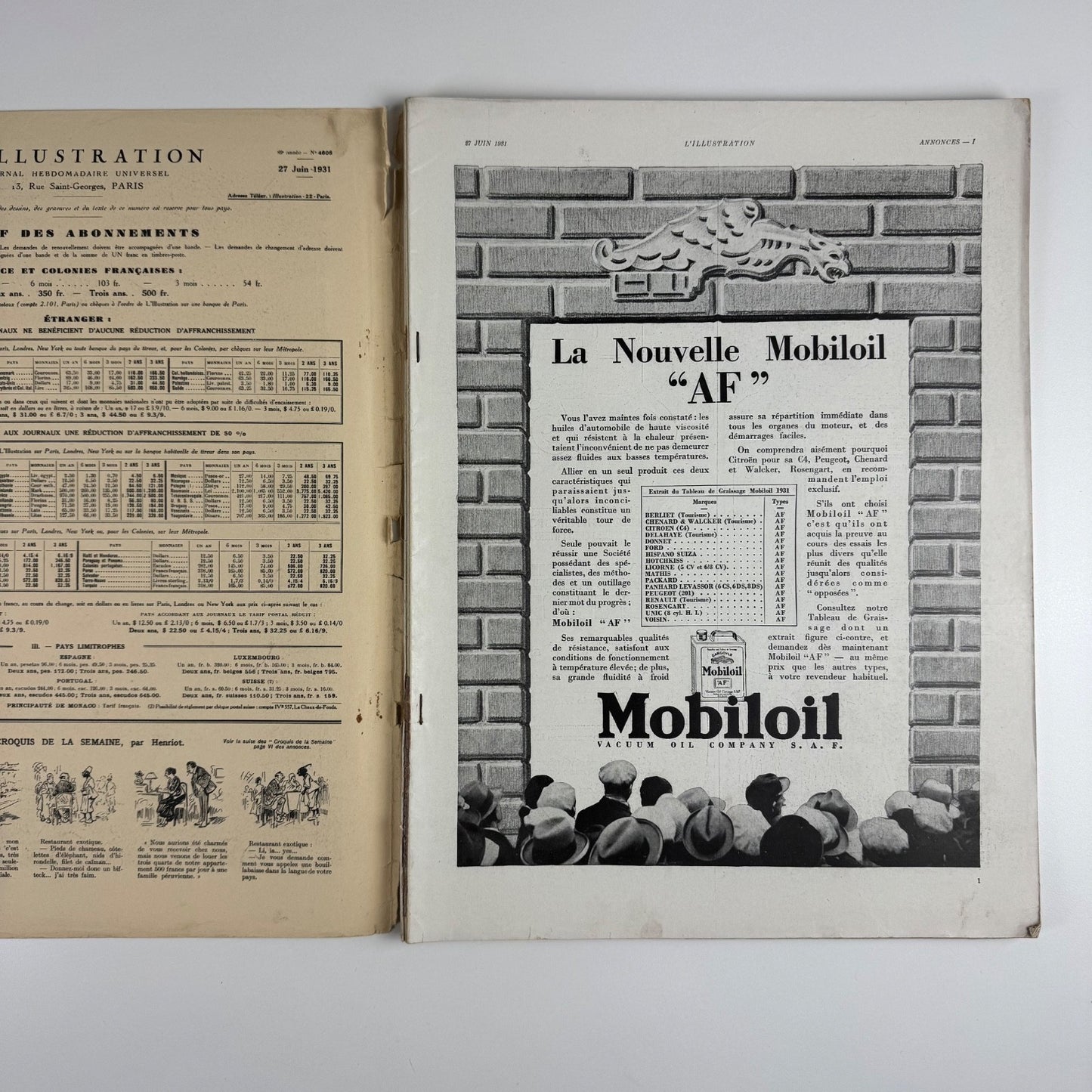 L’Illustration journal 27 June 1931 | L’Exposition Coloniale No 4608